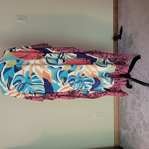 Soft Surroundings Long Tropical Kimono Size S/M - Picture 4 of 7